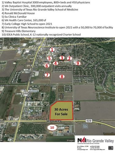 SWC of Haine and Paso Real: NWC of Haine and Paso Real, Harlingen, TX 78550